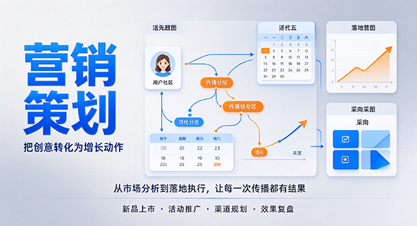 高昌区营销策划